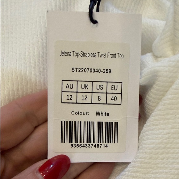 NWT Showpo Jelena Strapless Top - Picture 4 of 6